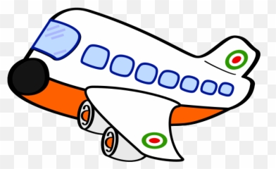 Airplane Free Cartoon Plane Clip Art Dromfch Top - Transparent Emoji