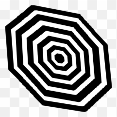 Geometric Geometricshapes Geometrical - Stripes Umbrella Emoji