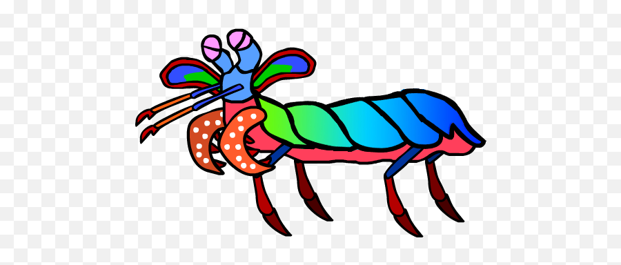 Mantis Shrimp Clipart - Full Size Clipart 2975750 Mantis Shrimp Cartoon Emoji,Shrimp Emoji