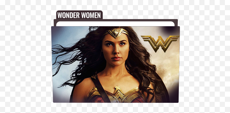 Wonder Woman Elegance Folder Icon Free - Wonder Woman Second Movie Emoji,Wonder Woman Emoji