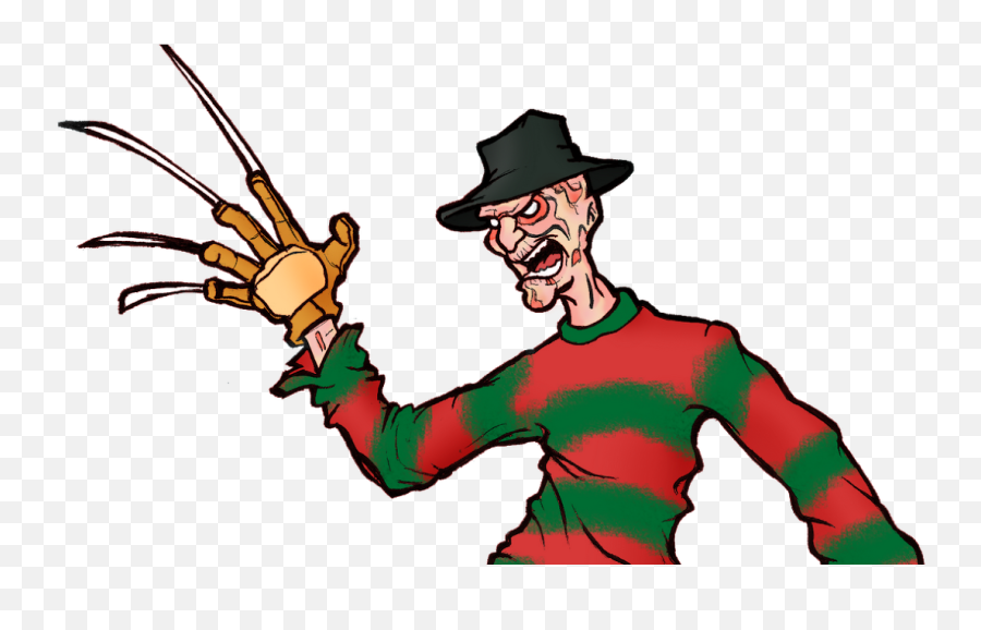 Freddy Krueger Clipart - Freddy Krueger Png Emoji,Jason Voorhees Emoji