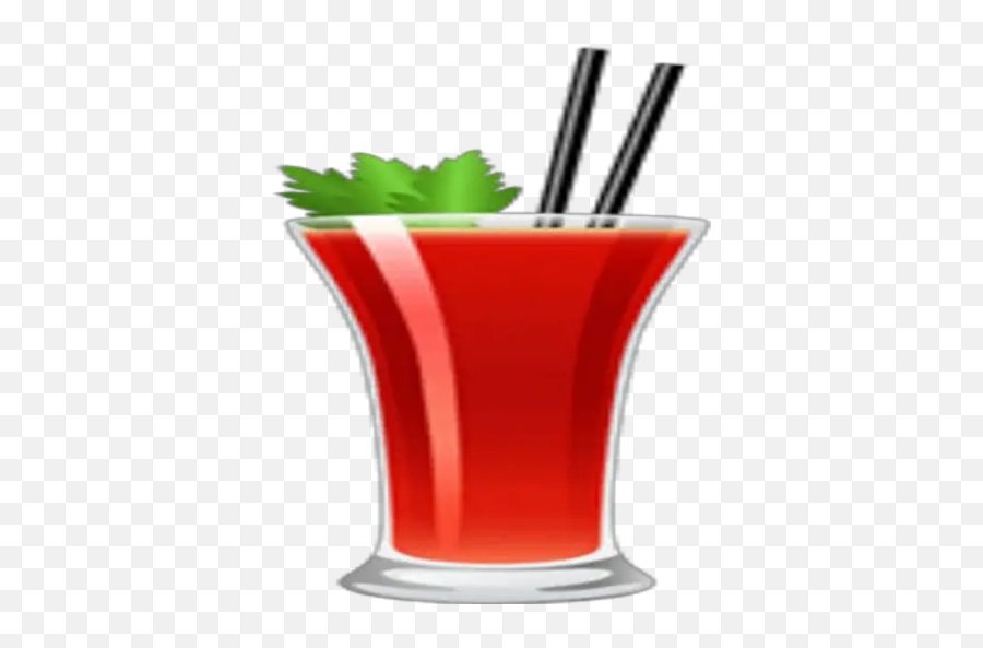 Drinks Stickers For Whatsapp - Bloody Mary Clipart Png Emoji,Bloody Mary Emoji