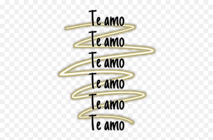 Amor Stickers For Whatsapp - Metal Emoji,Te Amo Emoji