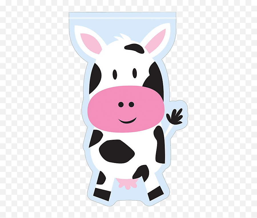 Farmhouse Clipart Cow Farmhouse Cow Transparent Free For - Cow Party Bags Emoji,Emoji Loot Bags