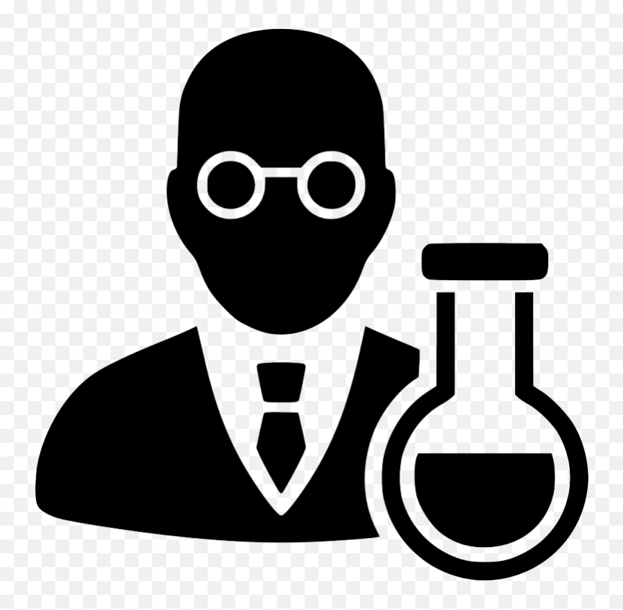 Download Scientist Chemist Png Clipart - Chemist Emoji,Mad Scientist Emoji