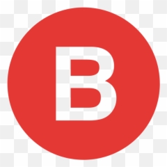 Eo Circle Red Letter - B In A Emoji