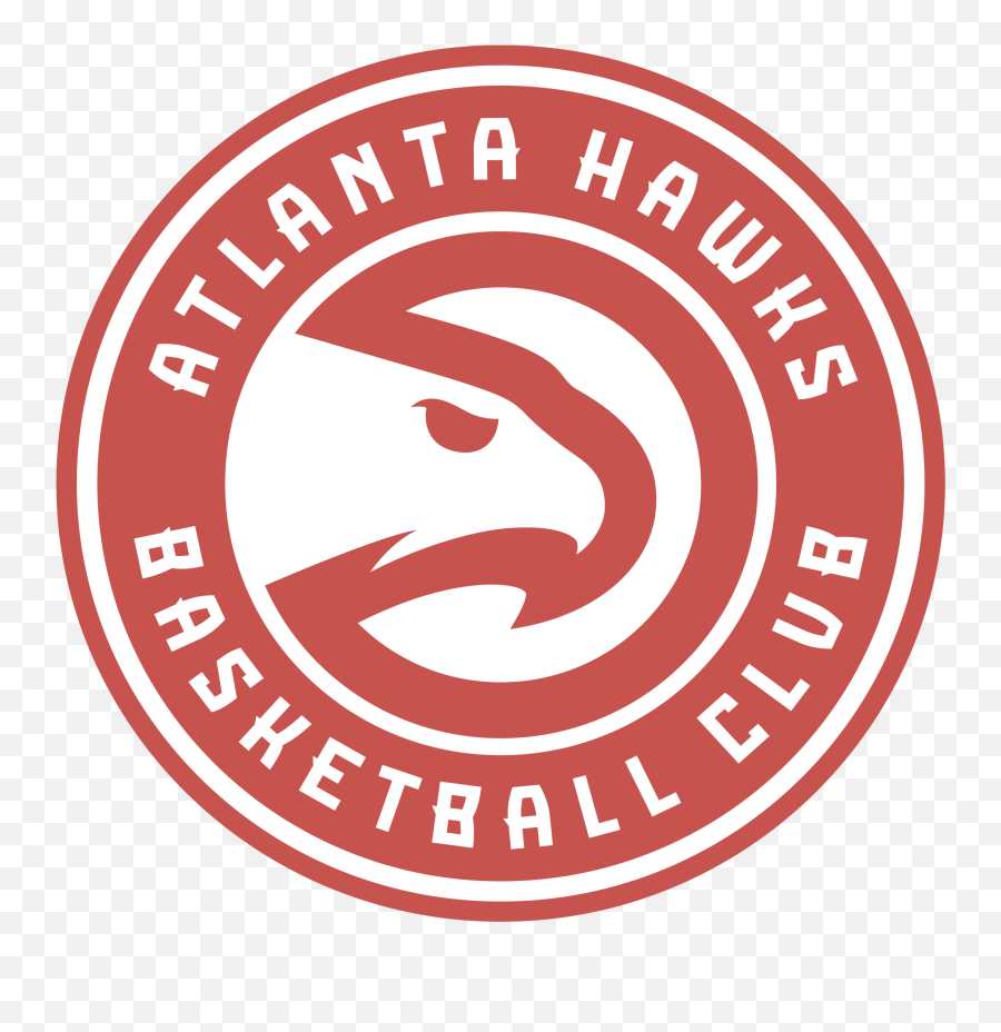 Hawk Clipart Atlanta Hawks Hawk - Transparent Nba Teams Logo Emoji,Hawks Emoji