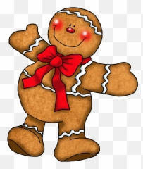 Gingerbread Man Free Printable Gingerbread Clip Art Image - Clip Art Christmas Gingerbread Man Emoji,Gingerbread Emoji
