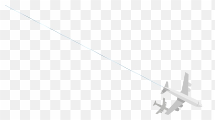 Plane With Line Png Clipart - Airplane Emoji