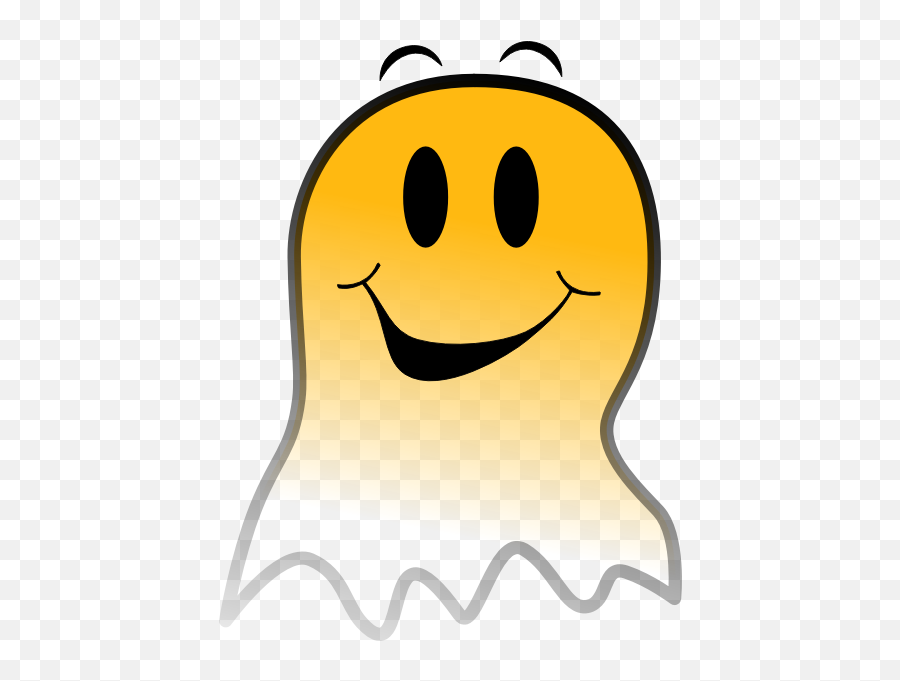Ghost Smiley - Smiley Face Ghost Emoji,Ghost Emoji