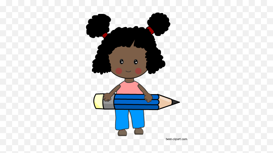 Free Pencil Clip Art - Girl Driving Clipart Emoji,Boy And Girl Holding Hands Emoji