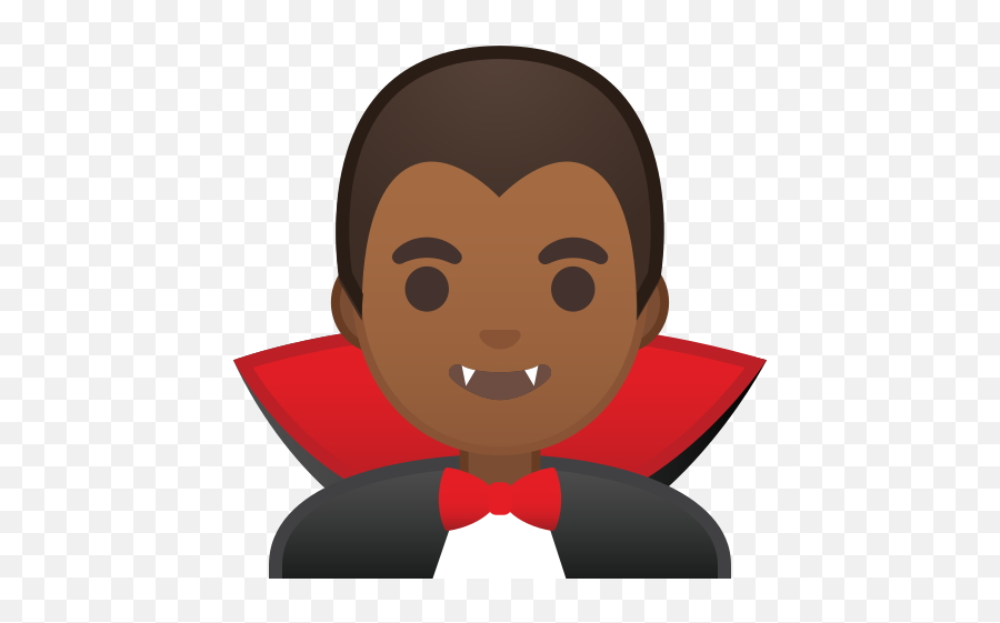 Man Vampire Medium Dark Skin Tone - Vampire Emoji,Vampire Emoticons