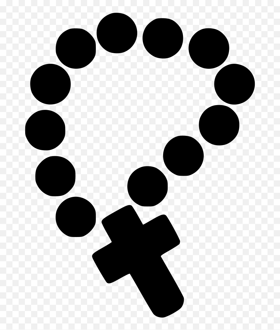 Faith Clipart Rosary Faith Rosary - Rosary Symbol Png Emoji,Rosary Emoji