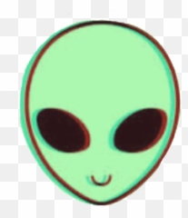 Alien Green Ufo Aliens Et Ets Aesthetic Alienaesthetic - Green Alien Emoji,Ufo Emoji