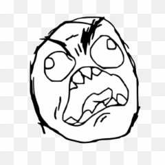 Download Save The Meme Bits Of Freedom Png Drawing Face - Rage Face Transparent Emoji,Angry Emoji Meme
