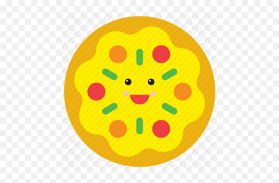 Food Emojis - Circle,Pizza Emoji
