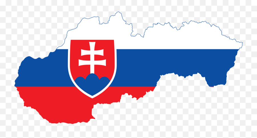 Flag - Slovakia Flag Map Png Emoji,Slovakia Flag Emoji