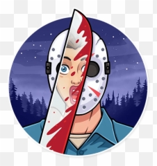 Jason Stickers Set For Telegram - Voorhees Emoji