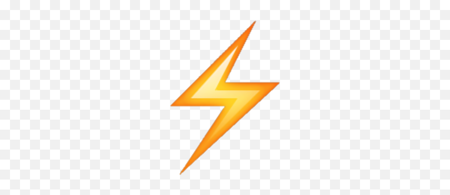 Emoji Thunder Thunderemoji Sticker Remixit - High Voltage Emoji Png,Thunder Emoji