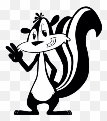 Skunk Vector Emoji Picture - Cartoon