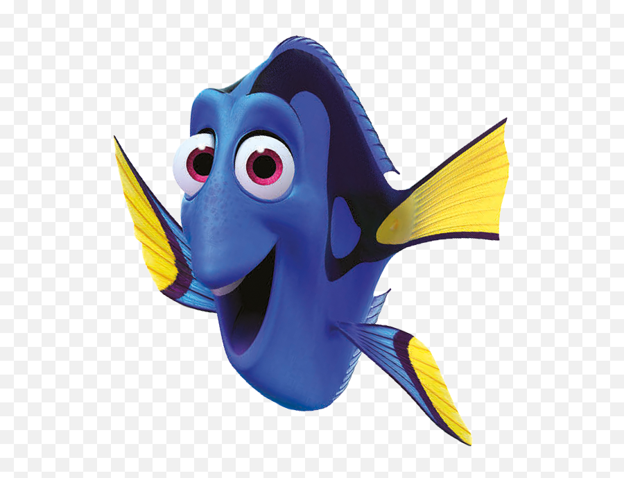 Nemo Clipart Fish Fin Nemo Fish Fin - Transparent Dory Finding Nemo Emoji,Dory Fish Emoji