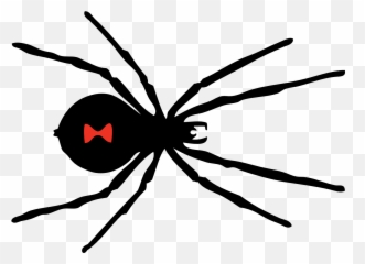 Free Spider Clipart Transparent Download Art - Black Widow Pattern Emoji