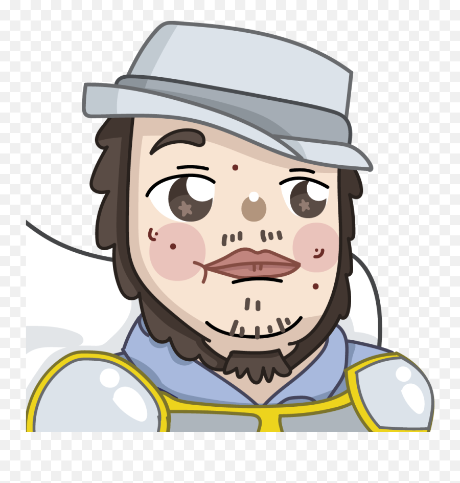 Lul Emote Png - White Knight Emote Emoji,Twitch Emoji