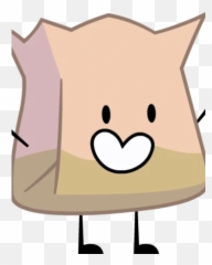 Barf Bag Object Misadventures Pedia Wiki Fandom - Barf Bag Bfdi Taco Emoji,Barfing Emoji