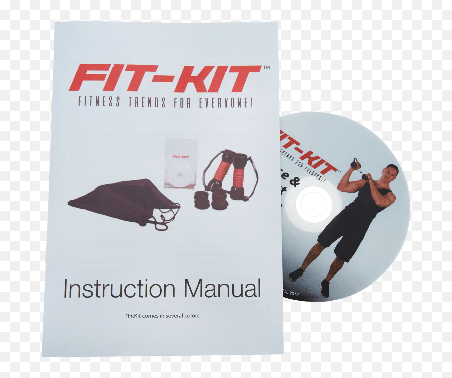 Fit Kit Adjustable Resistance Trainer With Dvd By Fit Trend - Flyer Emoji,Hard Hat Emoji