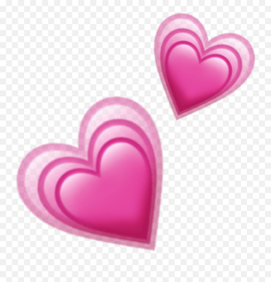 Heart Hearts Iphone Emoji - Sticker By Galaxy Heart,Iphone Emoji Heart