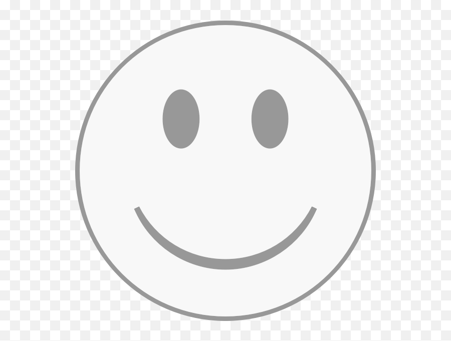 Gray Happy Face - Bandeira De Hortolandia Emoji,Gun Emoji