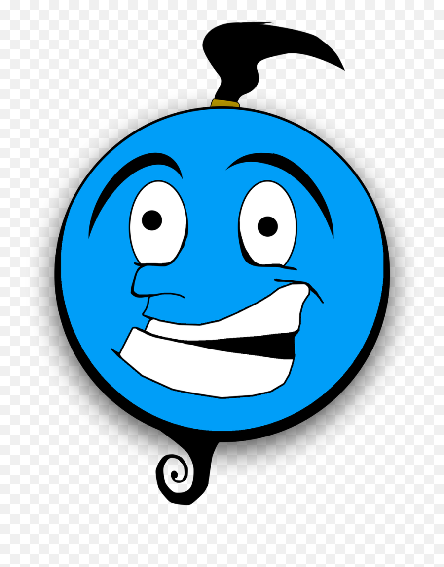 Emojifywithjazza Hashtag - Clip Art Emoji,Genie Emoji