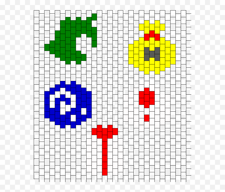 Vote To Approve Patterns Kandi Patterns - Circle Emoji,Rainbow Flag Crossed Out Emoji
