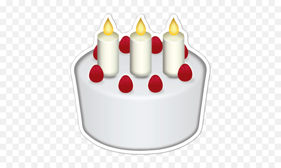 Sticker Birthday Cake - Emoji De Pastel De Cumpleaños,Birthday Emojis