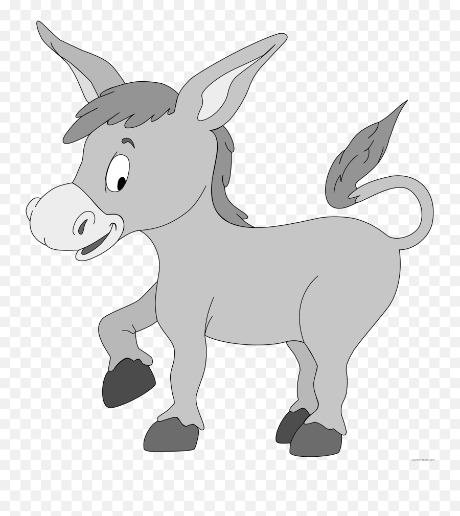 Politics Clipart Democrat Donkey Politics Democrat Donkey - Donkey Vector Png Emoji,Donkey Emoji