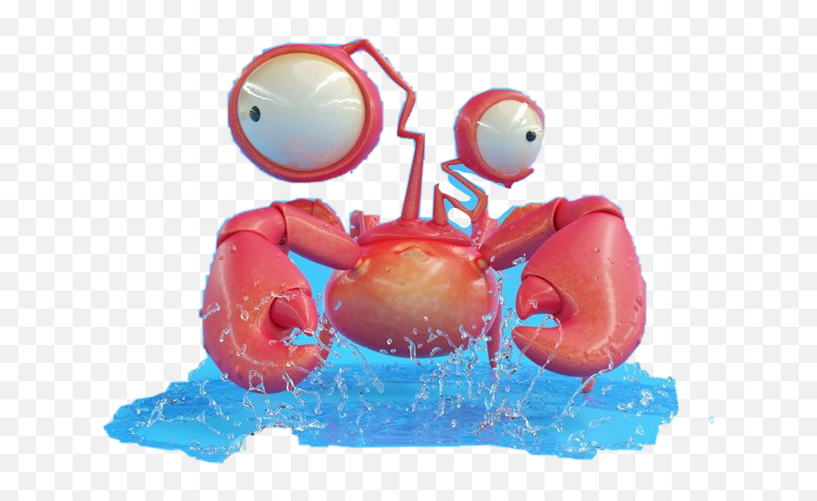 Red Crab Stickers - Big Emoji,Crab Emoji Meme