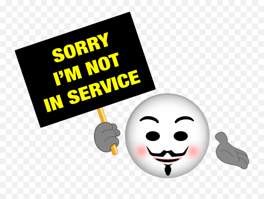 Anonymous Emoji - Tun Service,Anonymous Emoji