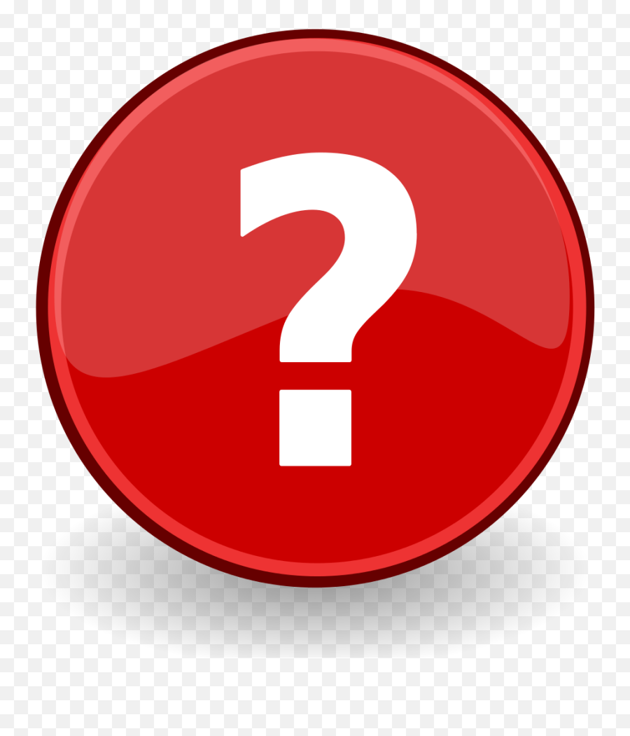 Emblem - Help Icon Png Red Emoji,Question Mark In A Box Emoji