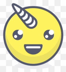Unicorn - Unicorn Smiley Emoji,Rotating Thinking Emoji
