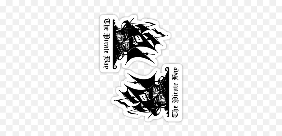 The Pirate Bay Stickers And T - Shirts U2014 Devstickers Pirate Bay Stickers Emoji,Pirate Emoji Text