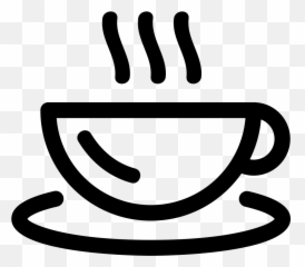 Hot Coffee Mug Outline Svg Png Icon - Emoji