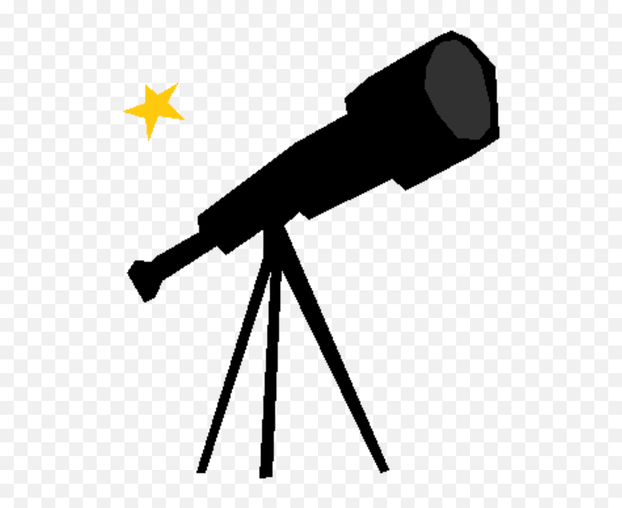 Bitmap Cartoon Raster - Telescope Clipart Black And White Emoji,Flag And Rocket Emoji