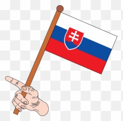 Flag Of Slovakia - Cartoon French And Indian War Emoji,Slovakia Flag Emoji