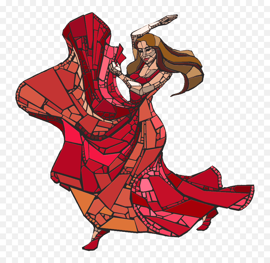 Flamenco - Cartoon Flamenco Dancer Gif Emoji,Dancer Emoji