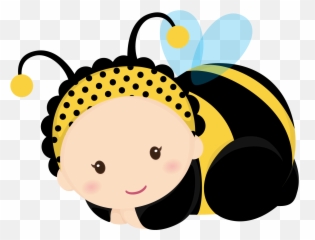 June Clipart Bumble Bee - Abelha Bebe Png Emoji