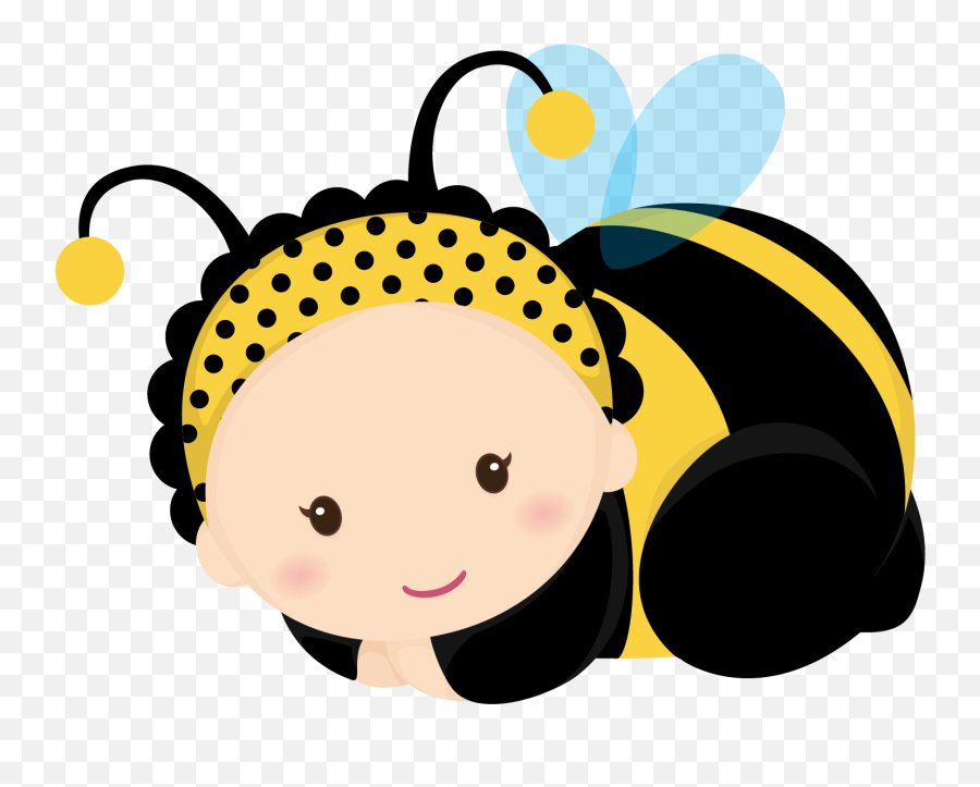 June Clipart Bumble Bee June Bumble - Abelha Bebe Png Emoji,Bumblebee Emoji