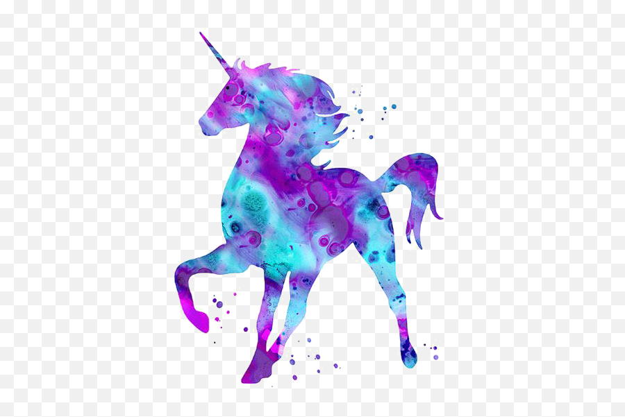 Unicorn Png Download - Pink Blue And Purple Unicorn Emoji,Unicorn Wallpaper Emoji