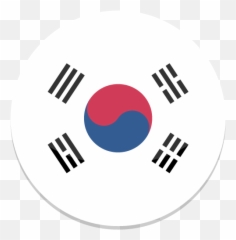 Korea Flag Png Picture - Korea Flag Round Icon Emoji,Korean Emoji