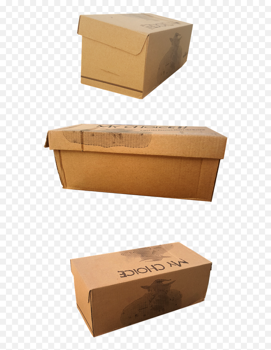 Carton Box Cardboard Package Container - Package Container Emoji,Milk Carton Emoji