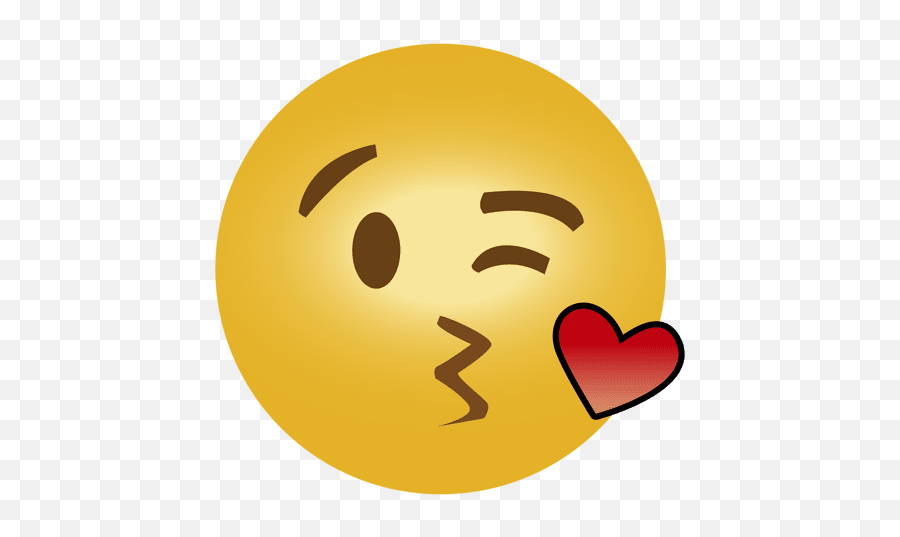 Cute Kissing Emoji Emoticon - Kiss Emoji Transparent Background,Cute Emoji